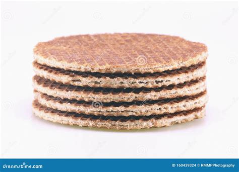 Stroopwafels, a Typical Dutch Delicacy Stock Photo - Image of food ...