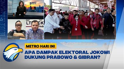 Apa Dampak Elektoral Jokowi Dukung Prabowo Gibran YouTube