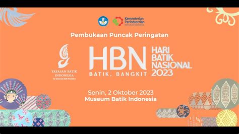 Merayakan Hari Batik Nasional 2023 Di Museum Batik Indonesia Youtube