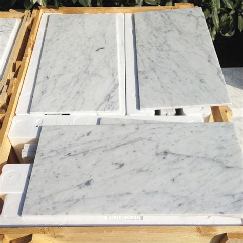 Carrara White Marble Floor 30cm Or 60cm Marble Wall Stone Tiles 12x12