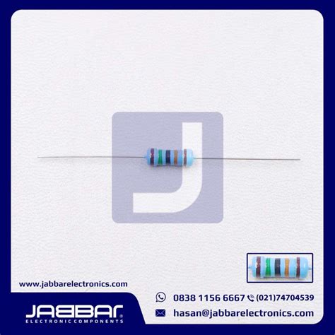 RESISTOR 150K OHM 1W 1 DIP BIRU Jabbar Electronics