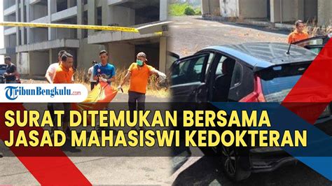 Sepucuk Surat Ditemukan Bersama Jasad Mahasiswi Kedokteran Unair