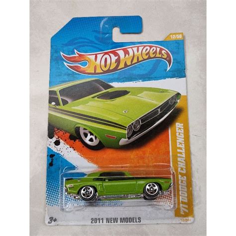 Hot Wheels 71 Dodge Challenger Shopee Malaysia