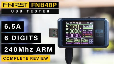 FNIRSI FNB48P USB TesterComplete Review YouTube