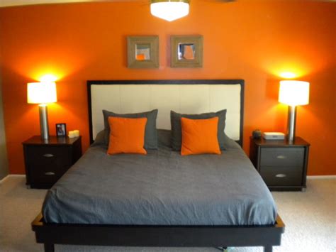 Best Graphic of Orange And Gray Bedroom | Milan Conley Journal