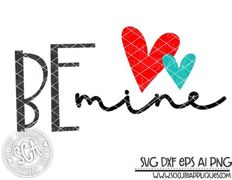 Craft Supplies And Tools Be Mine Svg Be My Valentine Heart Duo Outline