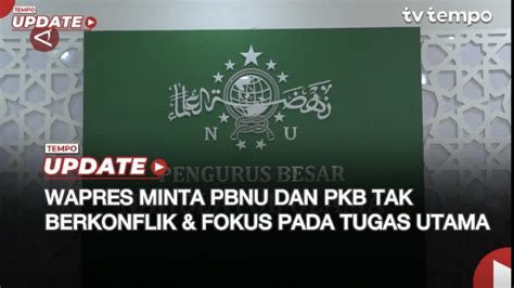 Tim Pansus Pkb Besutan Pbnu Akan Sowan Ke Ma Ruf Amin Tempo Co