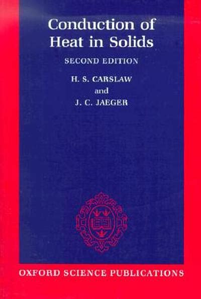 Conduction of heat in solids | WorldCat.org