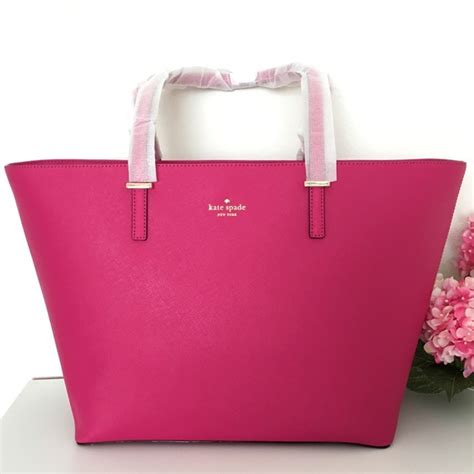 Tote Hot Pink Kate Spade Purse For Women S Semashow