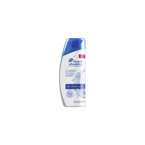 Head Shoulders Classic Clean Anti Dandruff Shampoo 3 Fl Oz Trial Size