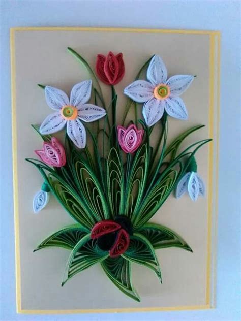 Trendy And Brilliant Floral Paper Quilling Projects Artofit