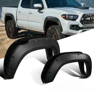 Toyota Tacoma Fender Flares Pocket Rivet Textured Toyota