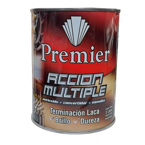 Esmalte Sintetico Blanco Mate Premier Triple Accion 4L