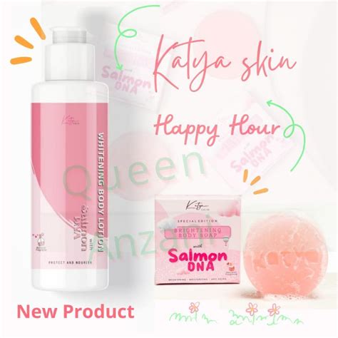 Jual Katya Skin Whitening Body Lation Whit Dna Salmon Original Pemutih