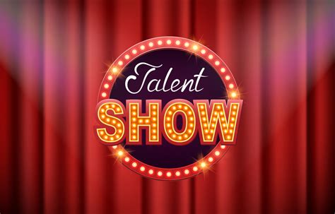 talent show vector background  scholarly kitchen