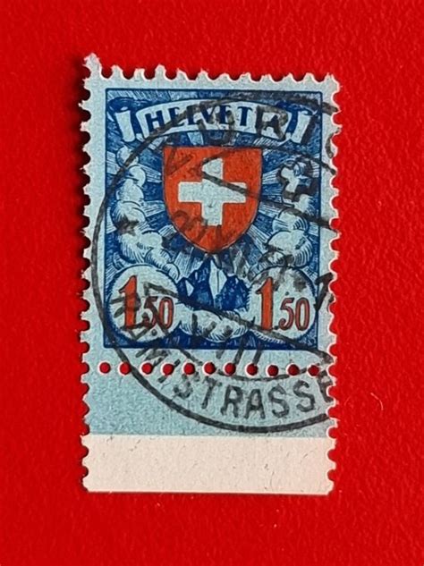 WAPPENSCHILD 165 LUXUS VOLLSTEMPEL ZÜRICH RÄMISTRASSE 1931 Kaufen auf