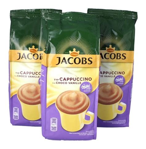 3 X Kawa Cappuccino Jacobs Milka WANILIOWA 500g DE 13656121031 Allegro Pl