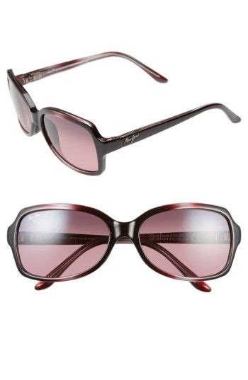 Maui Jim Cloud Break 56mm Polarizedplus2 Sunglasses In Maui Rose Burgundy Fade Modesens