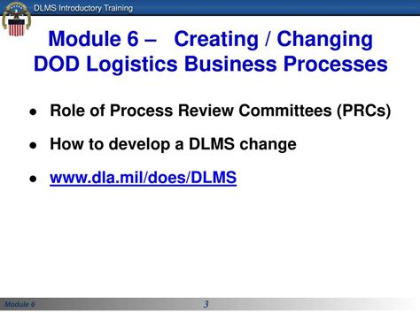 Defense Logistics Management Standards Dlms Introductory Training Ppt Download