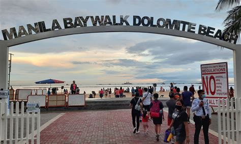 Manila Dolomite Beach Patuloy Na Dinadagsa