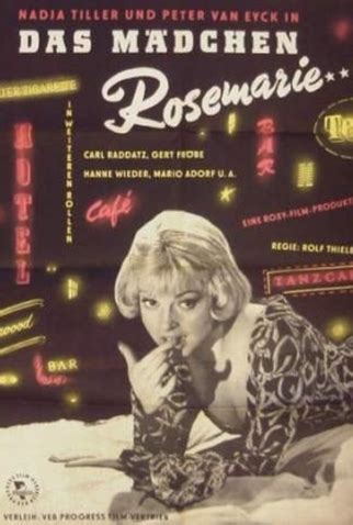 Das Mädchen Rosemarie 1958 Filmow