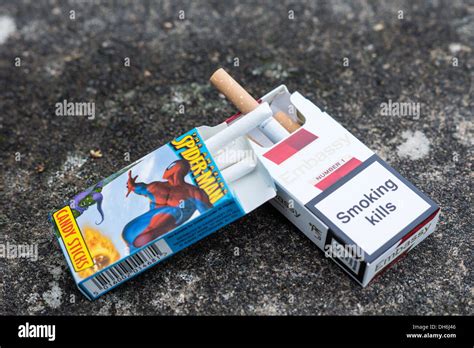 Fags candy cigarettes hi-res stock photography and images - Alamy