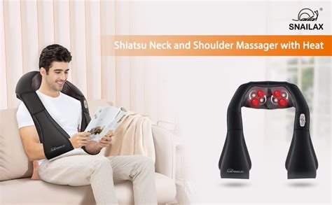 Snailax Sl 632 Shiatsu Neck And Shoulder Massager Massage Chair Tech