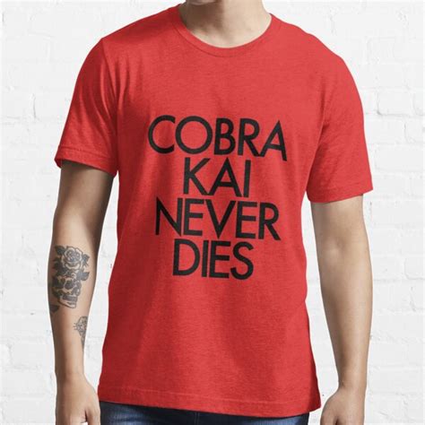 Cobra Kai Gifts & Merchandise for Sale | T shirts uk, Classic t shirts ...