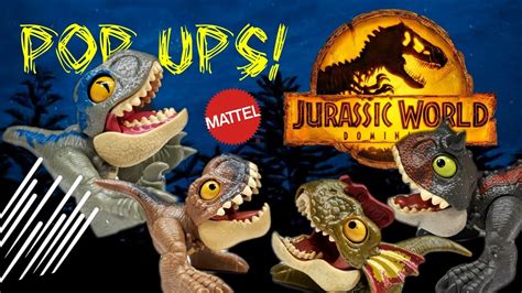 2022 Mattel Jurassic World Dominion Pop Ups Review Carnotaurus