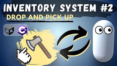 Unity INVENTORY SYSTEM Tutorial 2 Item Pick Up Drop YouTube