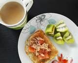 Tostadas con atún y tomate Receta de Ir CrM Cookpad