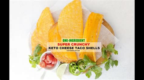 I Made Super Crunchy Keto Cheese Taco Shells With One Ingredient And Without All The Carbs