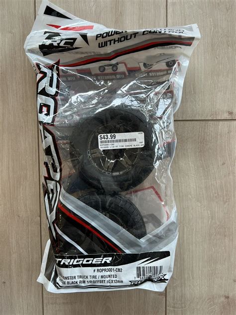 Nos Roapex Trigger Rc Truck Tire Wheel Ropr Cb Traxxas