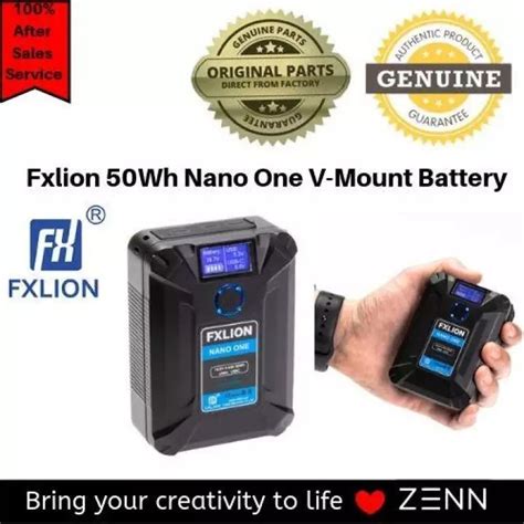 Fxlion NANO ONE 50Wh 14 8V Ultra Compact V Mount Battery Lazada