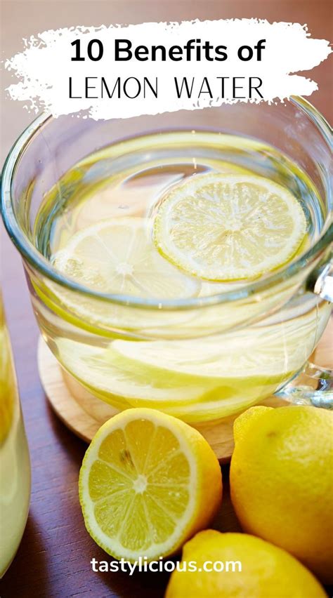 10 Benefits Of Lemon Water That Someone Just Made Up Tastylicious