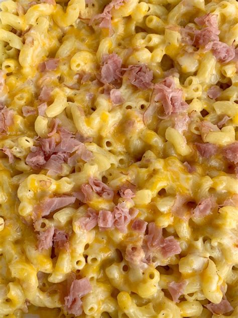 Macaroni & Cheese Ham Casserole | Casserole Recipe | Ham Casserole ...