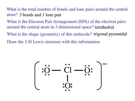 Clo3 Bond Angles