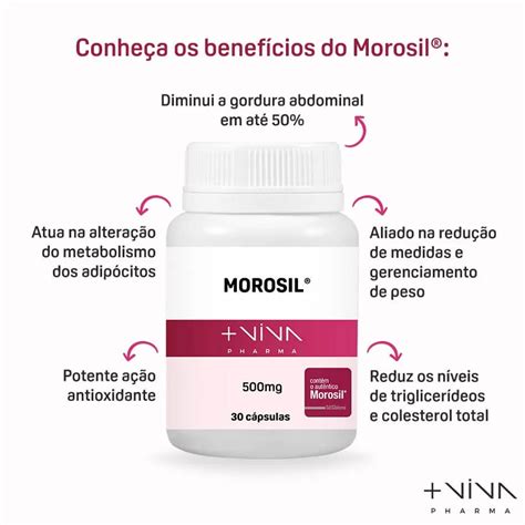 Morosil 500mg 30 Comprimidos Mastigáveis 3 Unid Viva Pharma