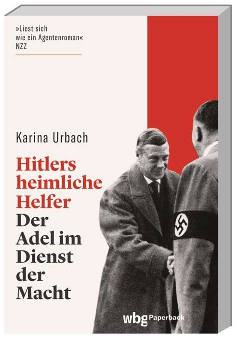 Hitlers Heimliche Helfer Karina Urbach Buch Jpc