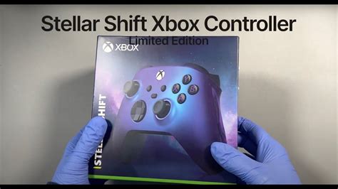 Limited Edition Stellar Shift Xbox Controller Unboxing Asmr Youtube