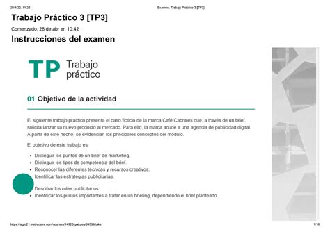 Tp Publicidad Tp Trabajo Practico Modulo Al Trabajo