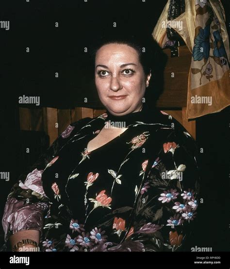 Opera singer montserrat caballe hi-res stock photography and images - Alamy