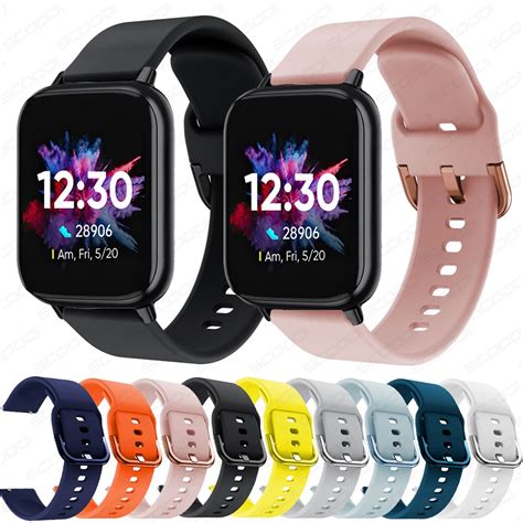 Value Choice Silicone Wrist Band Strap For Realme DIZO Watch Watch