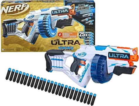 Nerf Ultra Wyrzutnia One Screamer 25 Ultra Pocisków 8 Pistolety