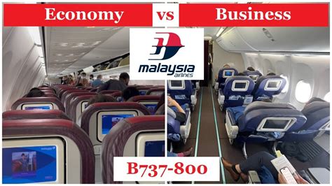 Malaysia Airlines Economy Vs Business Class B737 800 Which To Choose