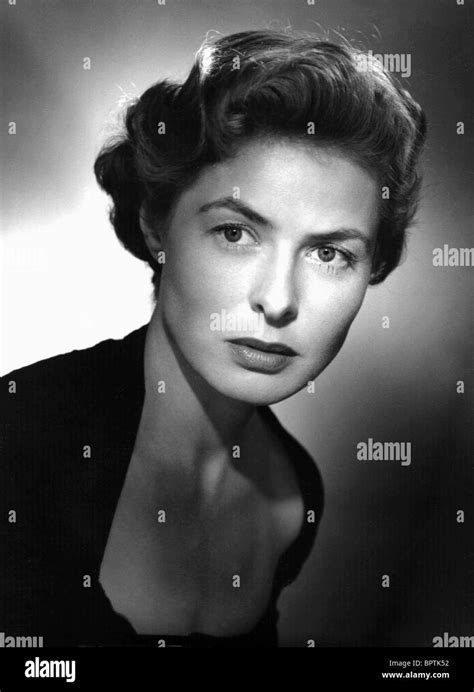 Lactrice Ingrid Bergman 1954 Photo Stock Alamy