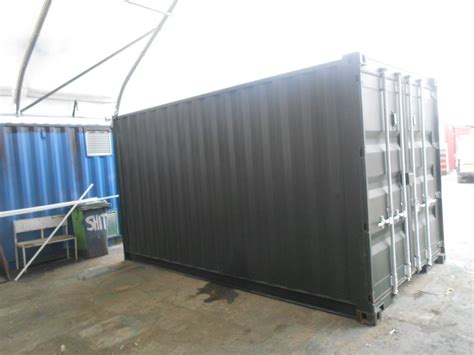 SHIPPING CONTAINERS 15ft Original Doors Green CO150002 3095 00