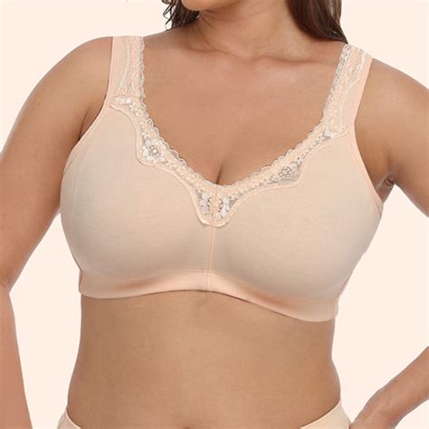 Munlar Womens Bras No Wire Plus Size Push Up Comfortable Seamless