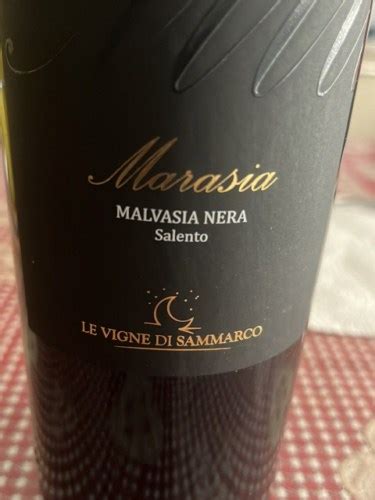 Le Vigne Di Sammarco Marasia Malvasia Nera Vivino Us