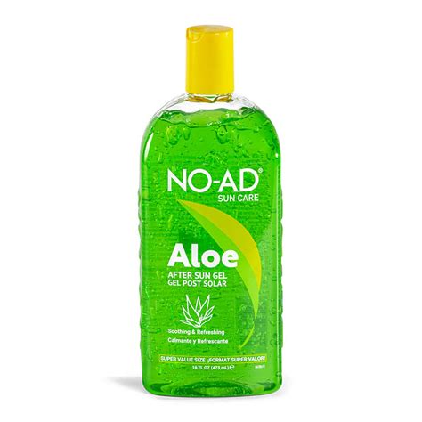 NO AD ALOE AFTER SUN GEL X 473 ML D L Distribuciones